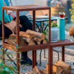 Stockage de Bois en Acier Corten 50 cm – Image 8