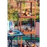 Stockage de Bois en Acier Corten 50 cm – Image 9