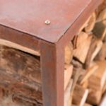 Stockage de Bois en Acier Corten 50 cm – Image 5