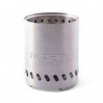 Brasero de table Volcano pour bois granulés – Acier inoxydable (Small) – Image 10