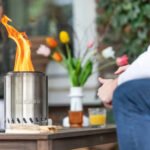 Brasero de table Volcano – medium en acier inoxydable – Image 2