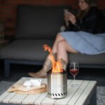 Brasero de table Volcano – medium en acier inoxydable – Image 5