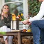 Brasero de table Volcano – medium en acier inoxydable – Image 6