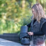 Brasero de table Volcano Medium – acier inoxydable noir – Image 13