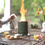 Brasero Volcano de table – medium vert olive – Image 2