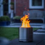 Brasero Volcano Large – acier inoxydable – Image 2