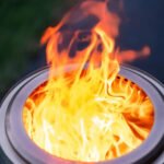 Brasero Volcano Large – acier inoxydable – Image 12