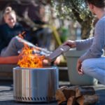 Brasero Volcano Extra Large – acier inoxydable – Image 2