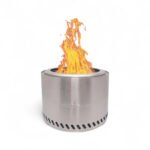 Brasero Volcano Extra Large – acier inoxydable