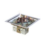 Brûleur à gaz carré – 40 cm