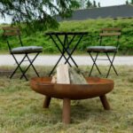 Brasero Oman en Acier Corten Ø60 – Image 2