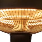 Chauffe-terrasse suspendu 600-1500W - Ø42 cm – Image 5