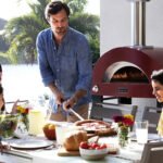 Moderno 3 Pizzas Four à Pizza Extérieur Rouge – Image 9