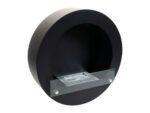 Cheminée ronde en noir – Image 4