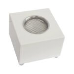 Cheminée bioéthanol de table cube blanc – Image 2