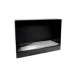 Insert de cheminée éthanol noir - 60 cm