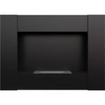 Cheminée bio murale - vertical