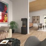 Biotronic 400 - Bio-cheminée autoportante – Image 2