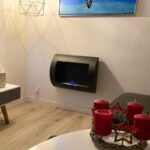 Ocean - Cheminée Bioéthanol Murale en Noir – Image 14