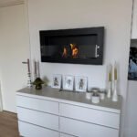 Cheminée au Bioéthanol Murale Texas Noire – Image 2