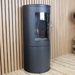 Poêle au Bioéthanol Richmond avec Paroi Arrière Plate – Image 7