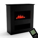 Cheminée à vapeur d’eau Brecht – Noir – Image 2