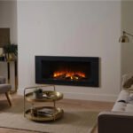 Holbury 870 - Cheminée Électrique en Marbre Gris