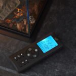 Winchester 1600 - Cheminée Électrique en Marbre Gris – Image 3