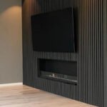 Insert de cheminée bio noir - 140 cm – Image 7