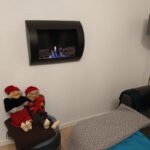 Ocean - Cheminée Bioéthanol Murale en Noir – Image 17