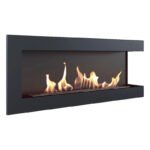 Cheminée Bioéthanol d'Angle Droit 120 cm – Image 2