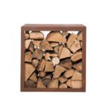 Stockage de Bois en Acier Corten 50 cm – Image 4