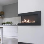 Cheminée d'Angle Bioéthanol 90 cm Côté Droit – Image 3