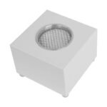 Cheminée bioéthanol de table cube blanc – Image 3