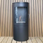 Poêle au Bioéthanol Richmond avec Paroi Arrière Plate – Image 8