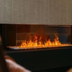 e-Matrix Linear 1300-400 II - Cheminée à vapeur d'eau