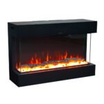 Feroza 101 cm - Cheminée Murale Électrique – Image 3