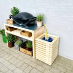 Cache-bouteille de gaz en lattes larges neuves – Image 3