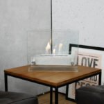 Kensington - Cheminée Bioéthanol à Poser en Verre et Acier – Image 4