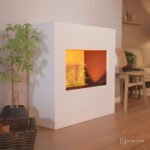 Cheminée à vapeur d’eau Goethe – Blanc