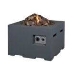 Table à Gaz Square Anthracite petit modèle