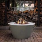 Foyer à Gaz Cocoon Table Cone - Noir