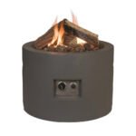 Cocoon Table Round Noir – Image 2