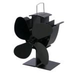 Souffleur de cheminée à chaleur - 4 lames | Acier