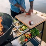 Ensemble de plateaux en acier inoxydable pour Höfats FIRE KITCHEN – Image 5