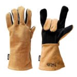 Gants de grill en cuir