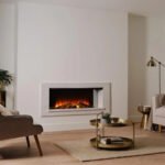 Cheminée électrique Holbury 1200 – Marbre blanc – Image 4