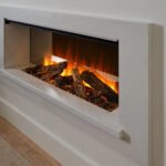 Cheminée électrique Holbury 1200 – Marbre blanc – Image 2