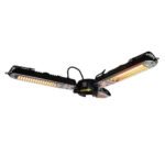 Chauffage de Parasol 650-1300-2000 W Noir – Image 6