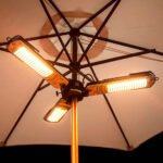 Chauffage de Parasol 650-1300-2000 W Noir – Image 3